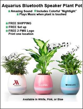 Aquarius Bluetooth Speaker Plant Pot